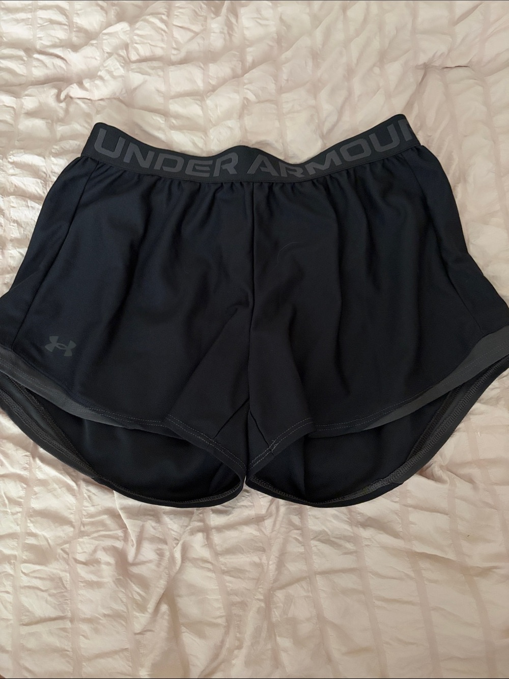 Under Armour Women's Black Athletic Running Shorts